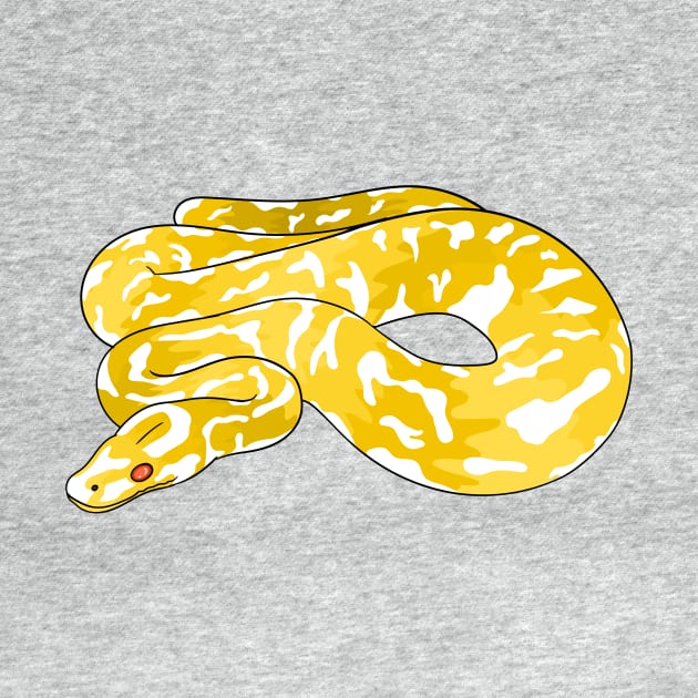 Burmese python snake cartoon illustration by Cartoons of fun